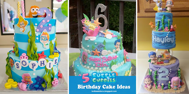 LuvibeeKids Co Blog Bubble Guppies Birthday Cake Ideas