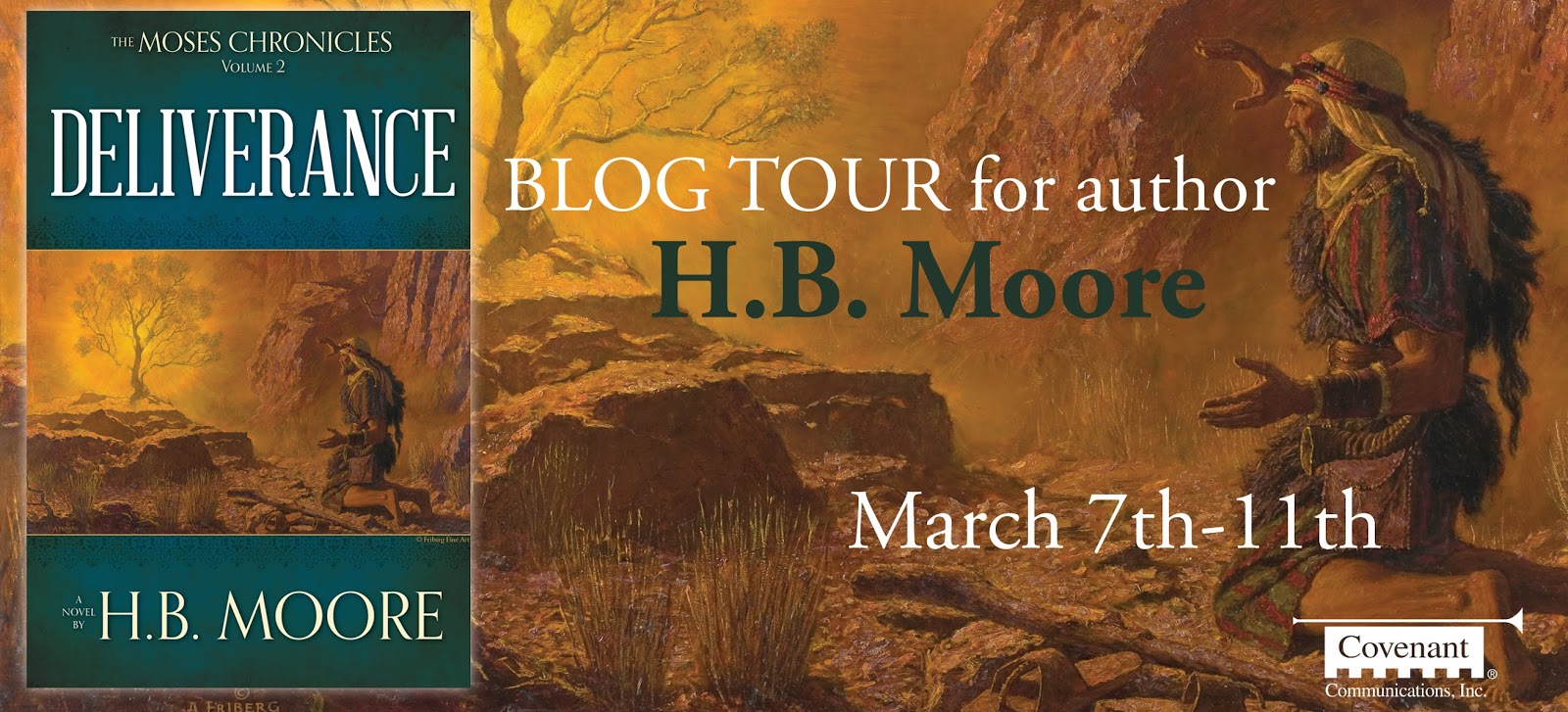 Heidi Reads... Review & Giveaway Deliverance (The Moses Chronicles) by H.B. Moore