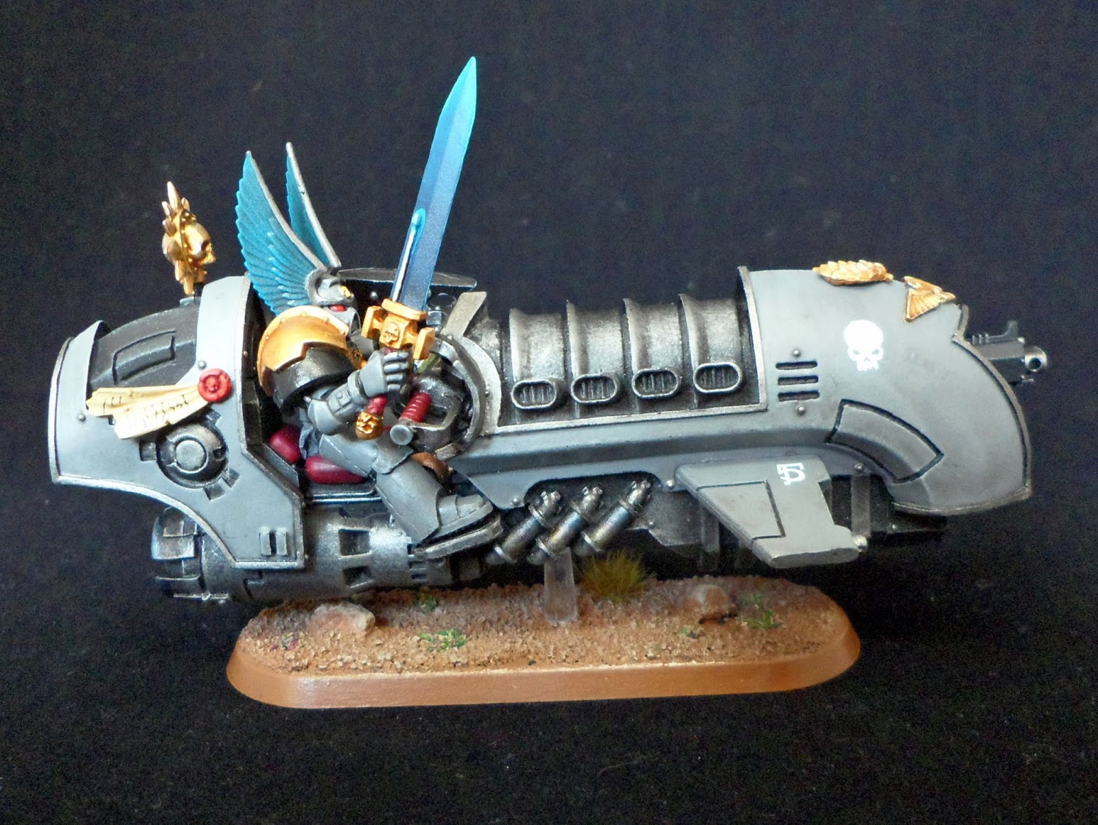 Relictors Space Marine Captain on (Jet)Bike Countsas SM Bike