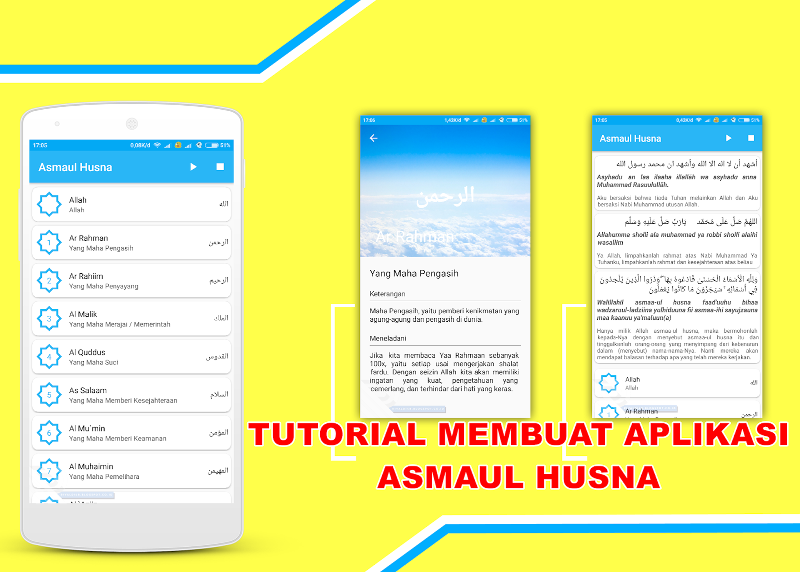 Tutorial Membuat Aplikasi Asma Ul Husna Menggunakan Android Studio Rivaldi 48