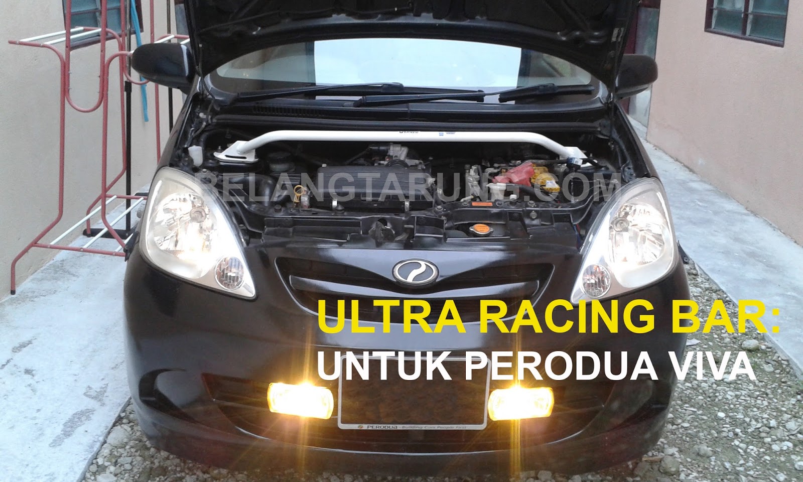 Pemasangan dan Harga Ultra Racing Strut Bar untuk Perodua Viva Travel + Eat = Lifestyle Blog