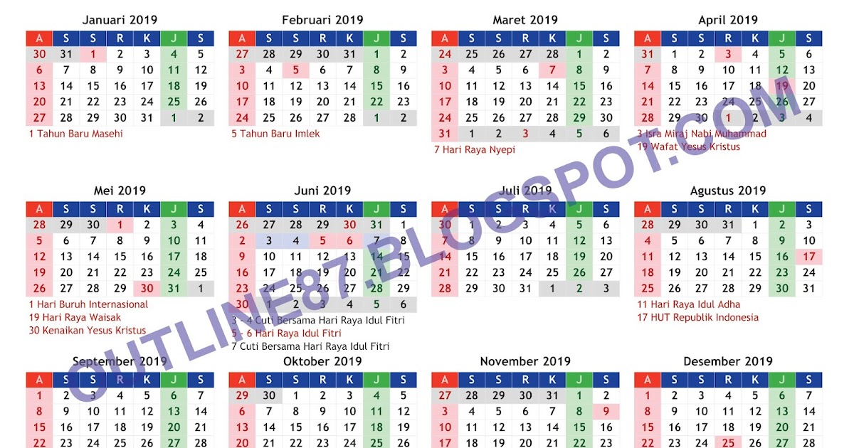 Kalender terbaru - Agen87