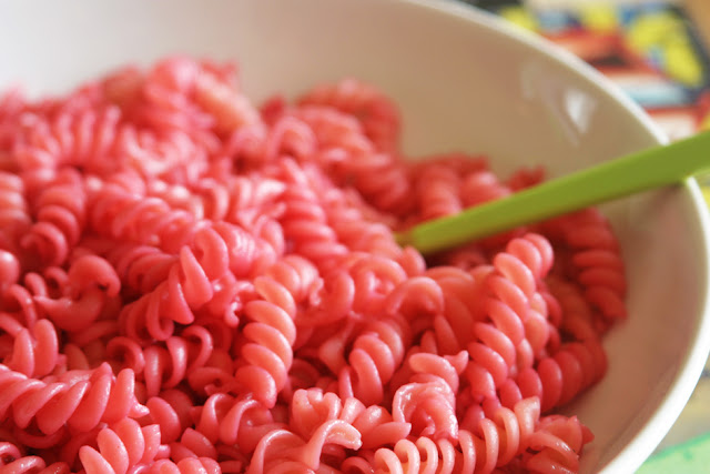 pâtes roses pâtes roses