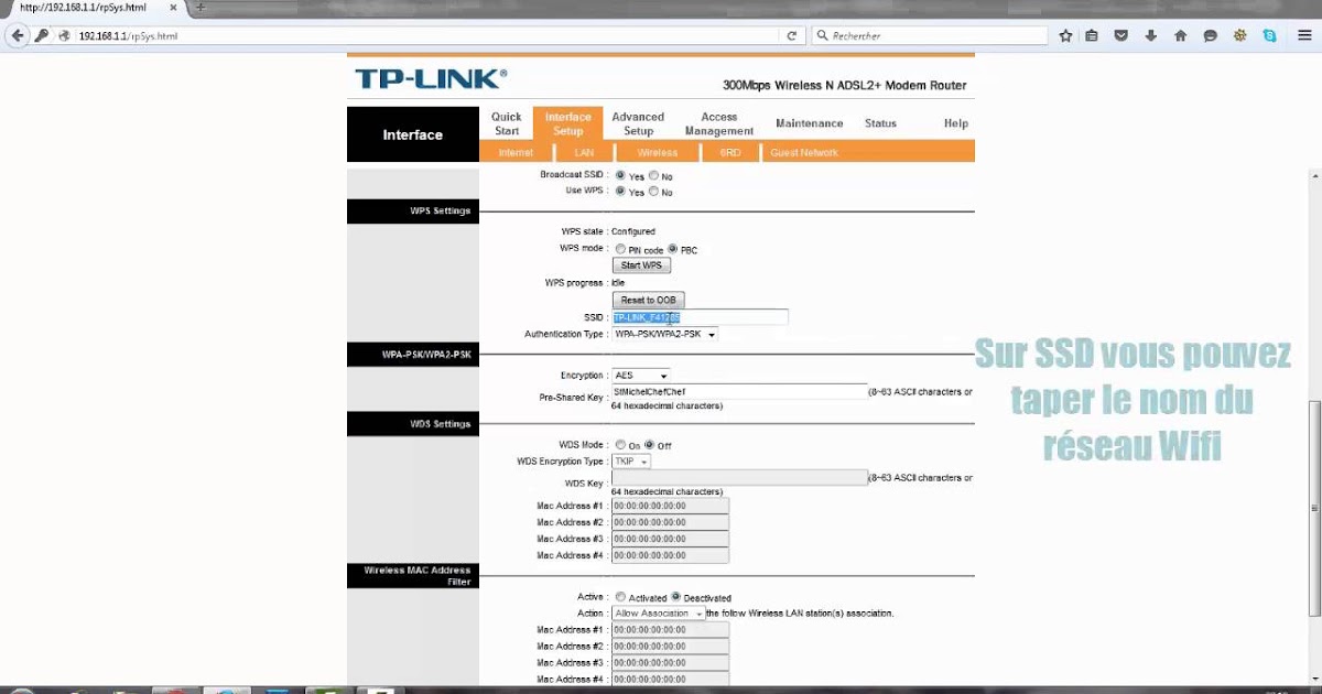 Changer le mot de passe de son modem TpLink PC Astuces Aide