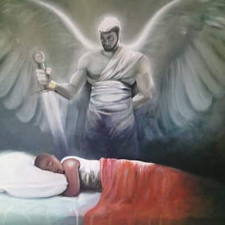 the angel of the Lord on guide when you sleep 