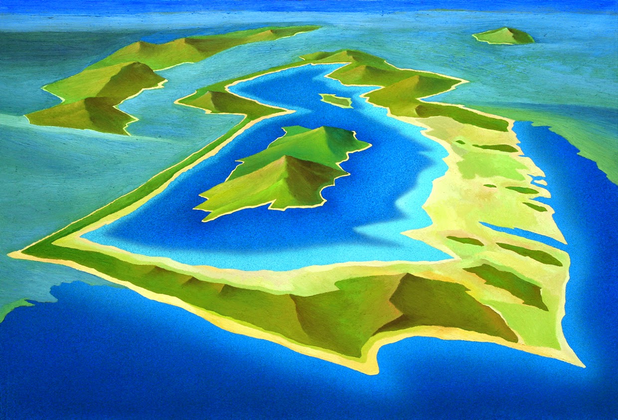 Las islas imaginadas por Pawel Korab Kowalski
