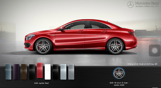Thiết kế ngoại thất Mercedes AMG CLA 45 4MATIC 2018 Mercedes AMG CLA 45 4MATIC 2018 được thiết thế đậm chất thể thao, vận hành mạnh mẽ