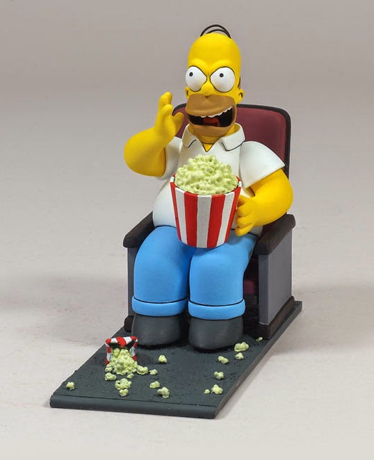 Figura Homer Simpson Butaca de Cine