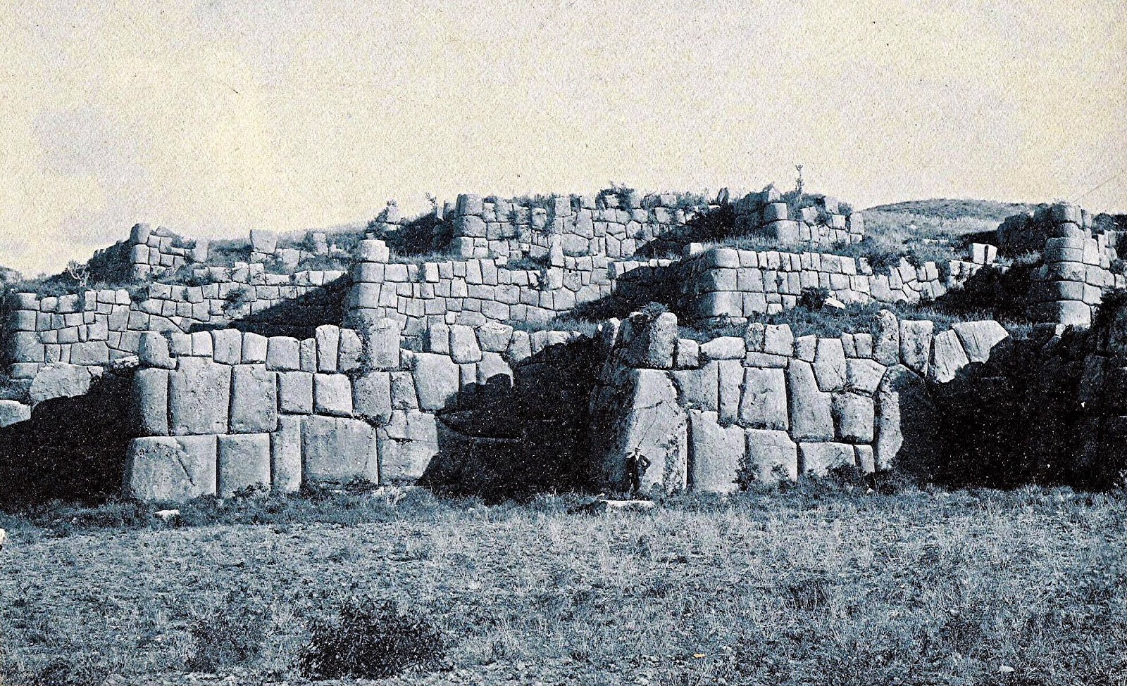 Foto antigua de Sacsayhuaman