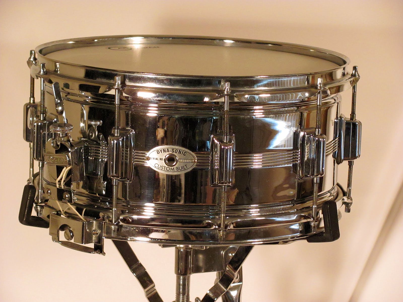 Crash Boom Bam The Rogers Brass Dynasonic Snare Drum