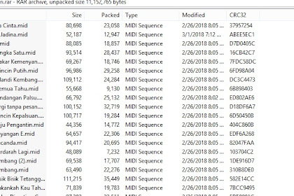 MIDI / SONG YAMAHA PSR S KOLEKSI DANGDUT ORI (update 17/10/2018)