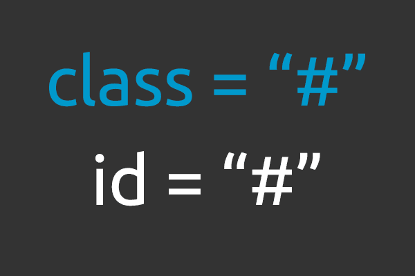 CSS Class and Id with div and span