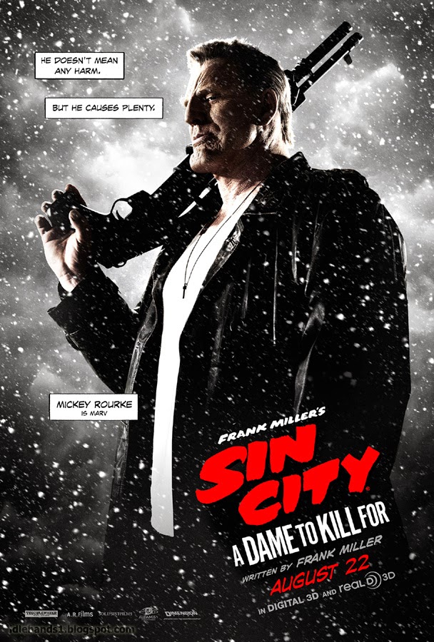 Sin City A Dame To Kill For Idle Hands: Sin City: A Dame To Kill For Character Posters