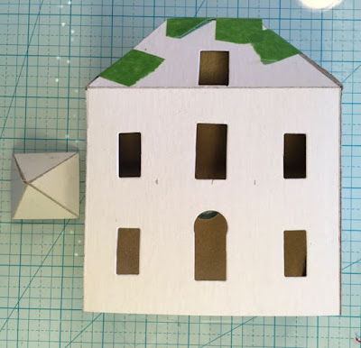 Cardboard Putz house basic structure Basic structure of the putz house