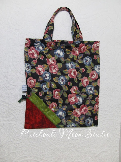 Patchouli Moon Studio~ Strawberry (fold-up) Tote Bag