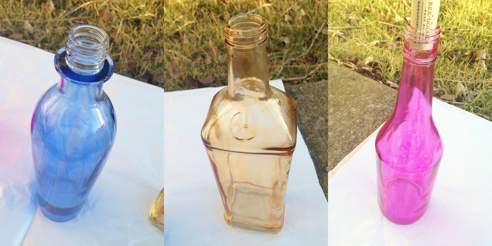 Graceful Imperfections DIY STAINED GLASS BOTTLES