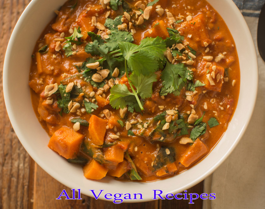 West African Sweet Potato and Peanut Stew Recipe