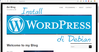 Konfigurasi Wordpress di Debian 9
