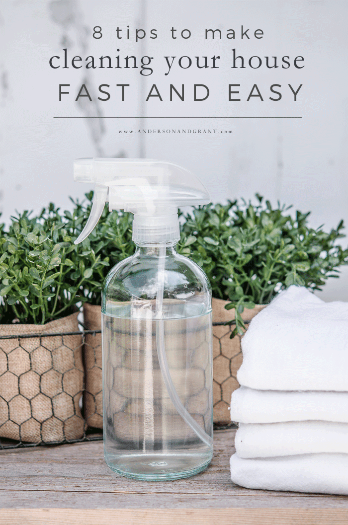 8 Easy Cleaning Tips