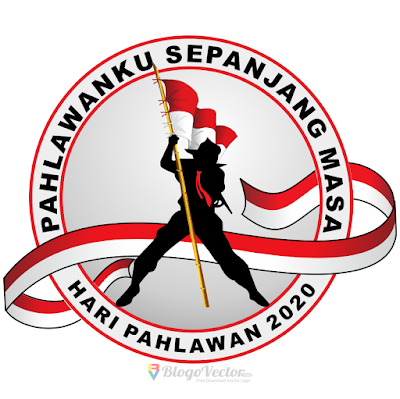 Hari Pahlawan 2020 Logo vector