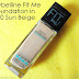 Maybelline Fit Me Matte + Poreless Foundation in 310 Sun Beige | Review | Face Swatch | Where to buy online