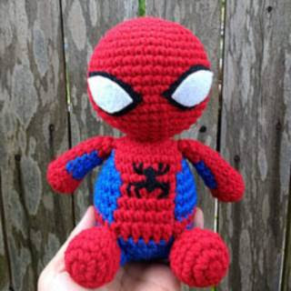 PATRON GRATIS SPIDERMAN AMIGURUMI 30180