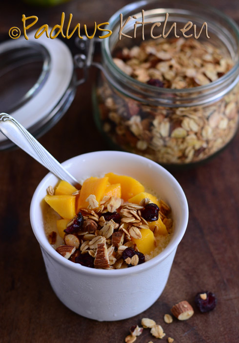 Healthy Homemade Granola-Basic Granola Recipe Healthy Homemade Granola-Basic Granola Recipe