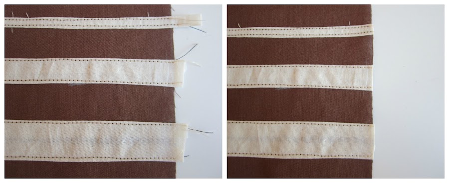 mis nancys, mis peques y yo, tutorial bolsita de viaje, cortar sobrante