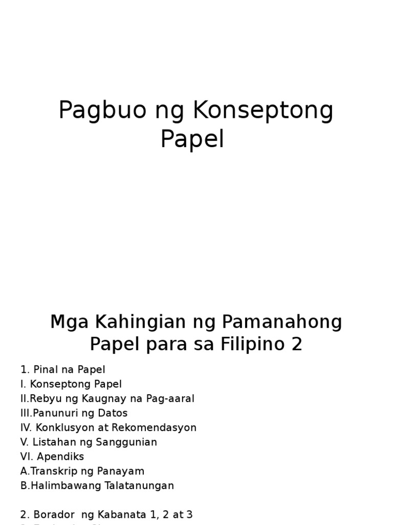 konseptong papel - philippin news collections