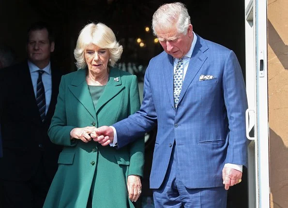 Prince Charles and Duchess Camilla of Cornwall visited Hillsborough Castle in Northern Ireland to re-open the Castle