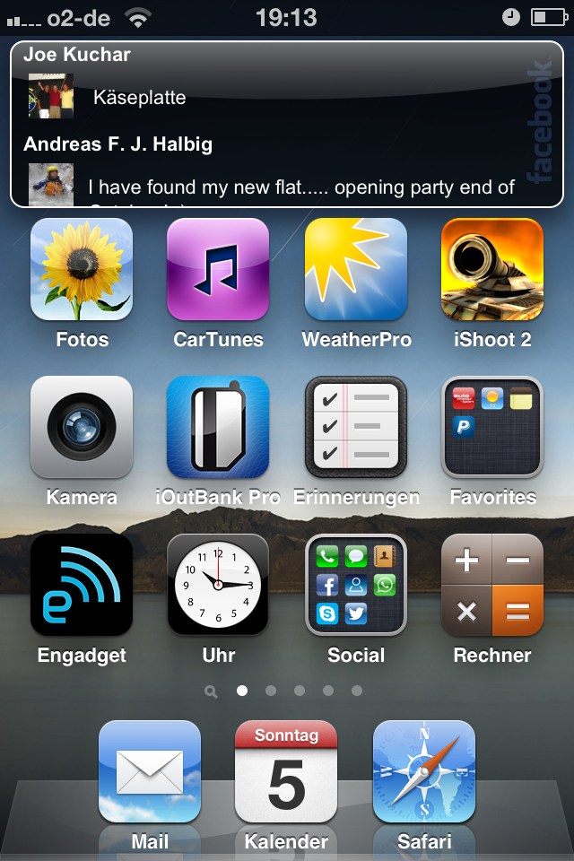 Facebook Live Widgets For Iphone 4s Theme Free Iphone Themes