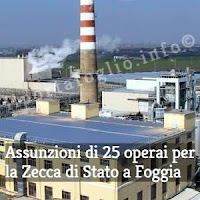 assunzioni operai zecca di stato foggia concorso operai zecca di stato foggia