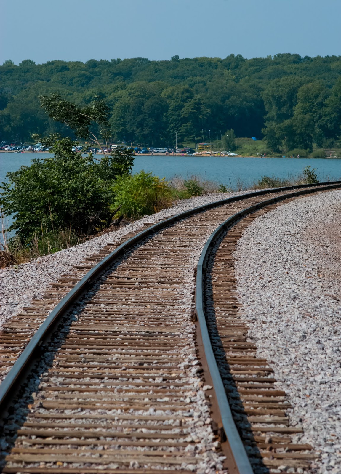 Lake Railroad Tracks