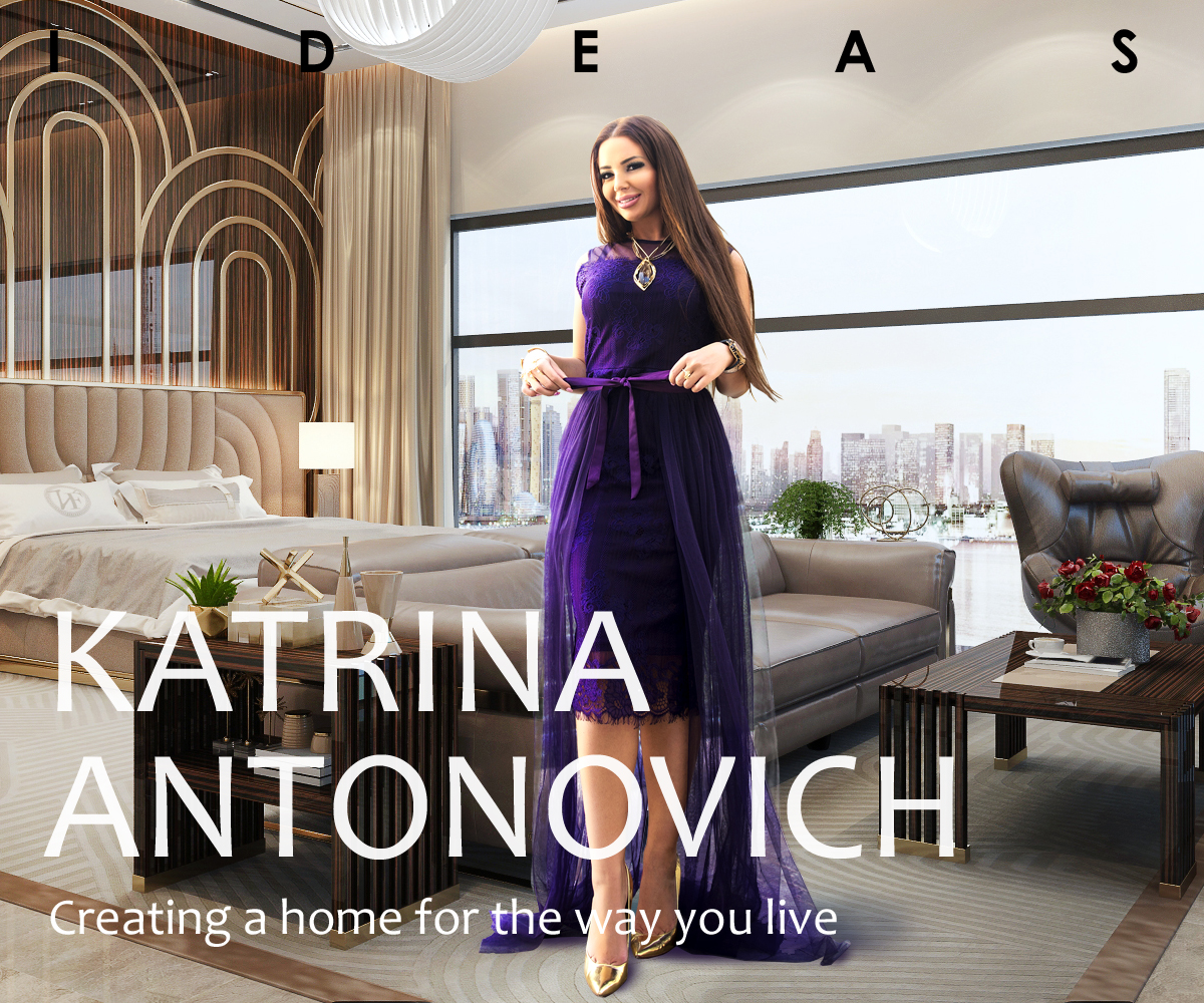 LUXURY ANTONOVICH DESIGN UAE: Master Bedroom design by Katrina Antonovich