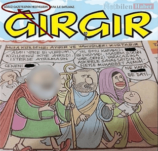 gırgır dergisi hz musa karikatür küfür