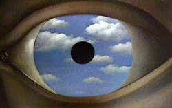 'The False Mirror' by Rene Magritte