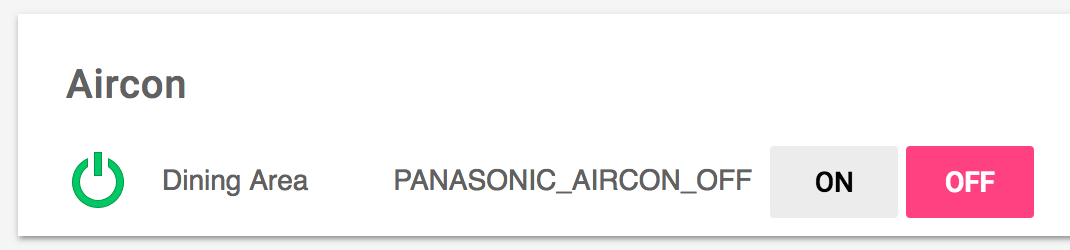 connect aircon to google home