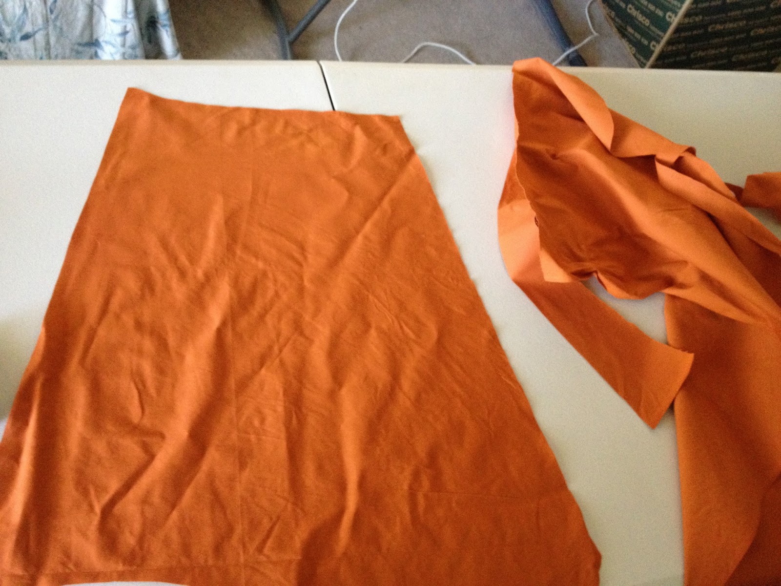 Broider Me 'Bethan: Italian style Tie-On Renaissance Sleeves - Orange