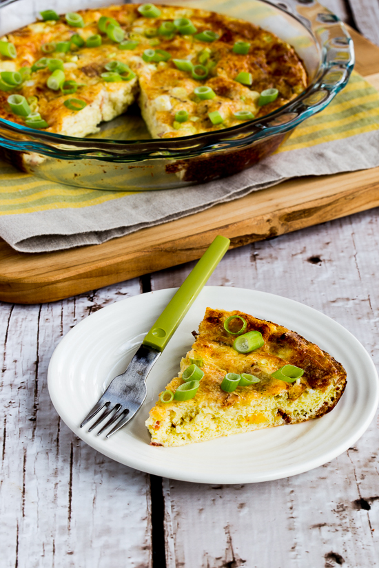 Kalyn's Kitchen® LowCarb Cheesy Crustless Quiche Lorraine