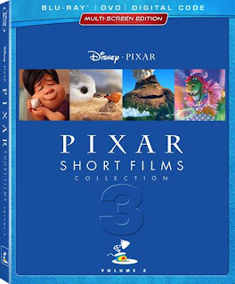 gifts for kids, stocking stuffers, gifts for Disney fans Pixar Short Films Collection 3