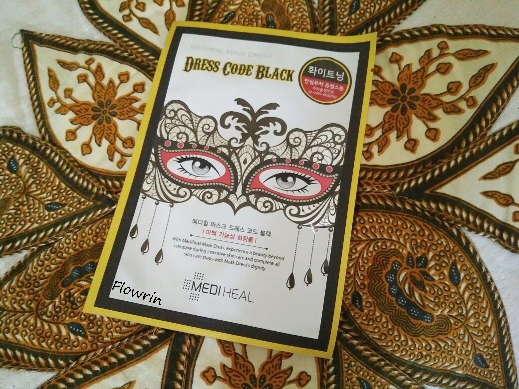 flowrin s note review mediheal mask dresscode black flowrin s note review mediheal mask dresscode black