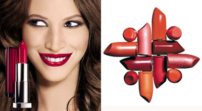 A Cynful Fiction: Maybelline Sensational Lipstick Pleasure Me Red ~ Another Deep Red