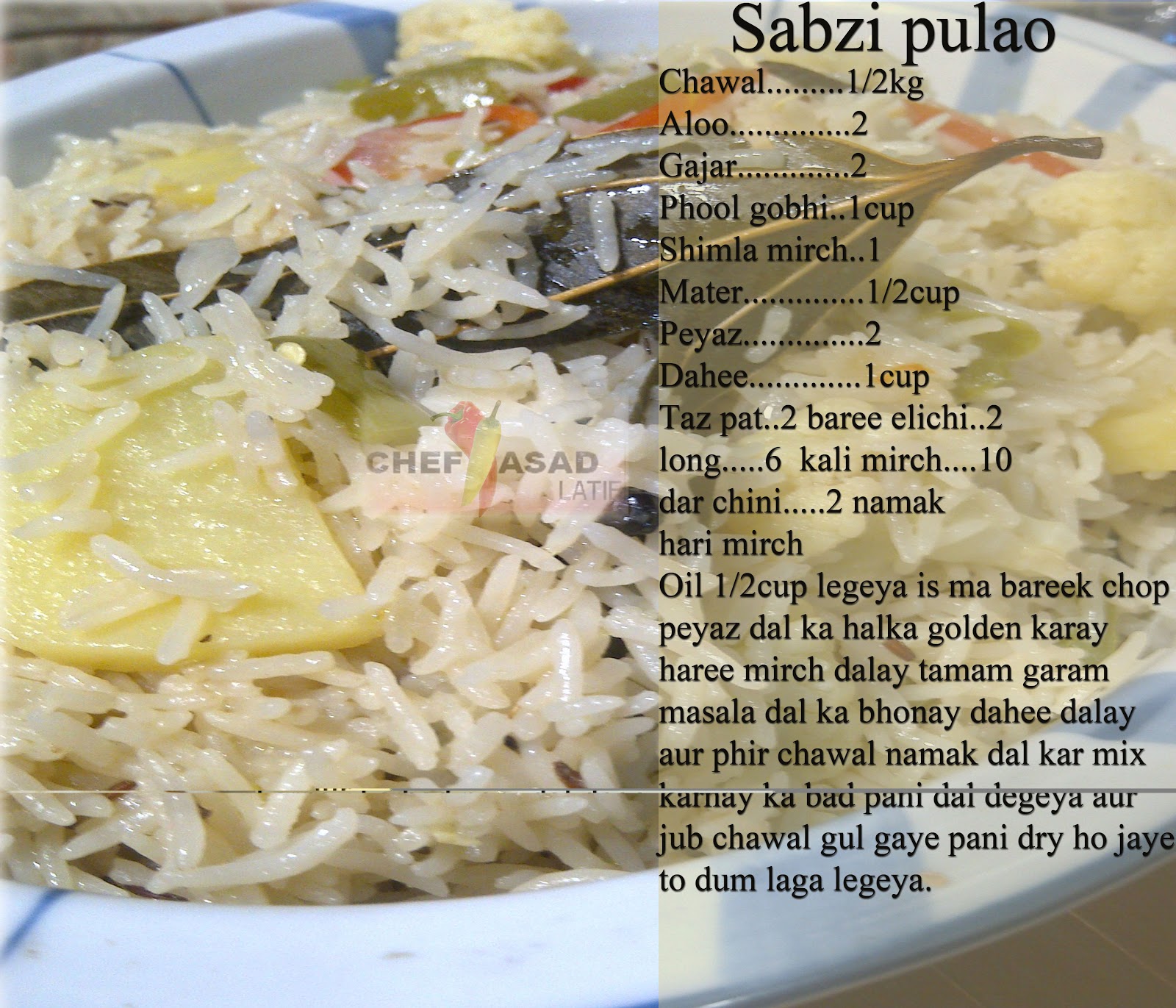 Chef Asad Recipes Pakistani and Indian Recipes Tips and Totkay Lazzat with Asad egg fried