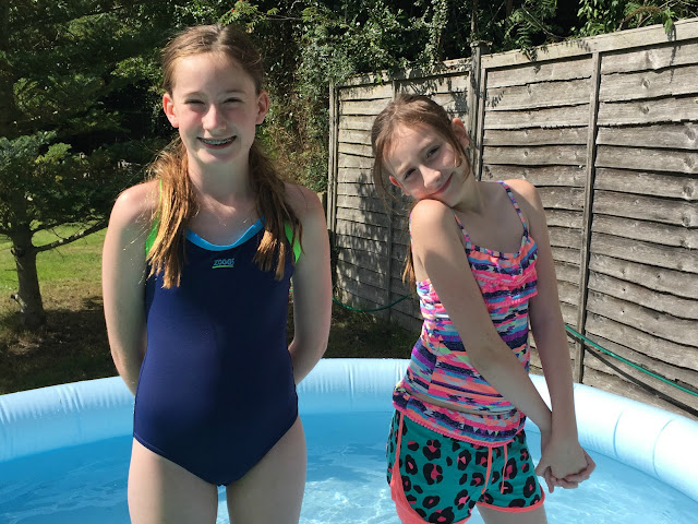 Stephs Two Girls in pool