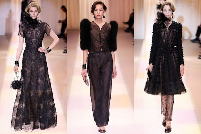 Paris Fashion Week:  Armani Privé Fall 2013 Couture