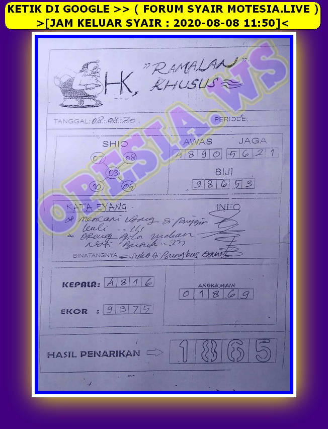 SYAIR HK ASIKTOTO