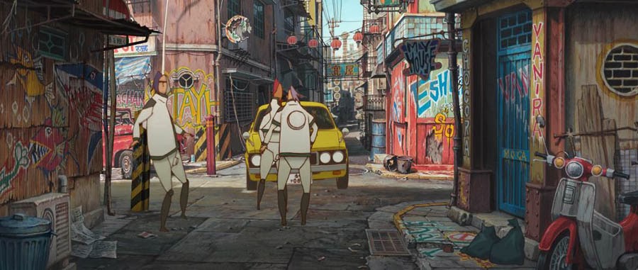 ארט של 'שחור ולבן' TEKKON KINKREET