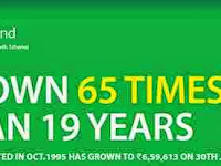 Reliance Growth Fund : Value Up 71 Times in 19 Years..!
