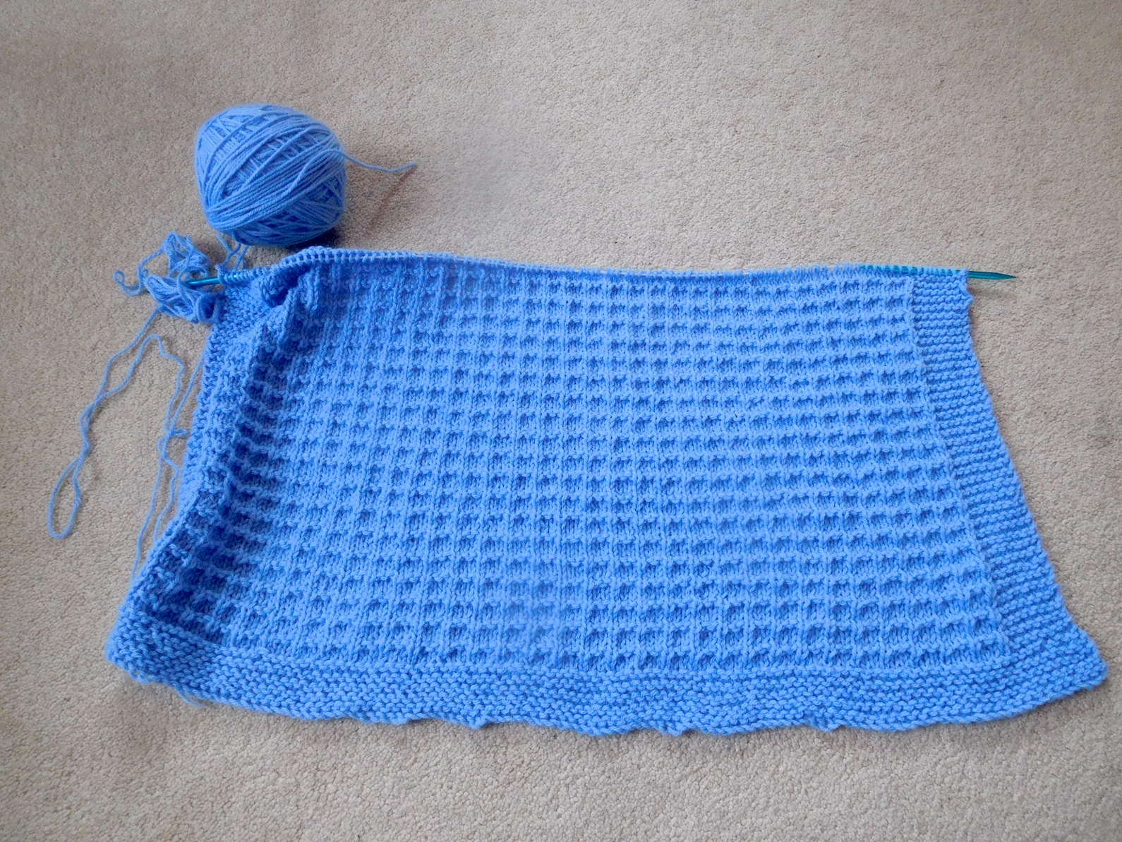Life is Good ) Baby Blanket Pattern