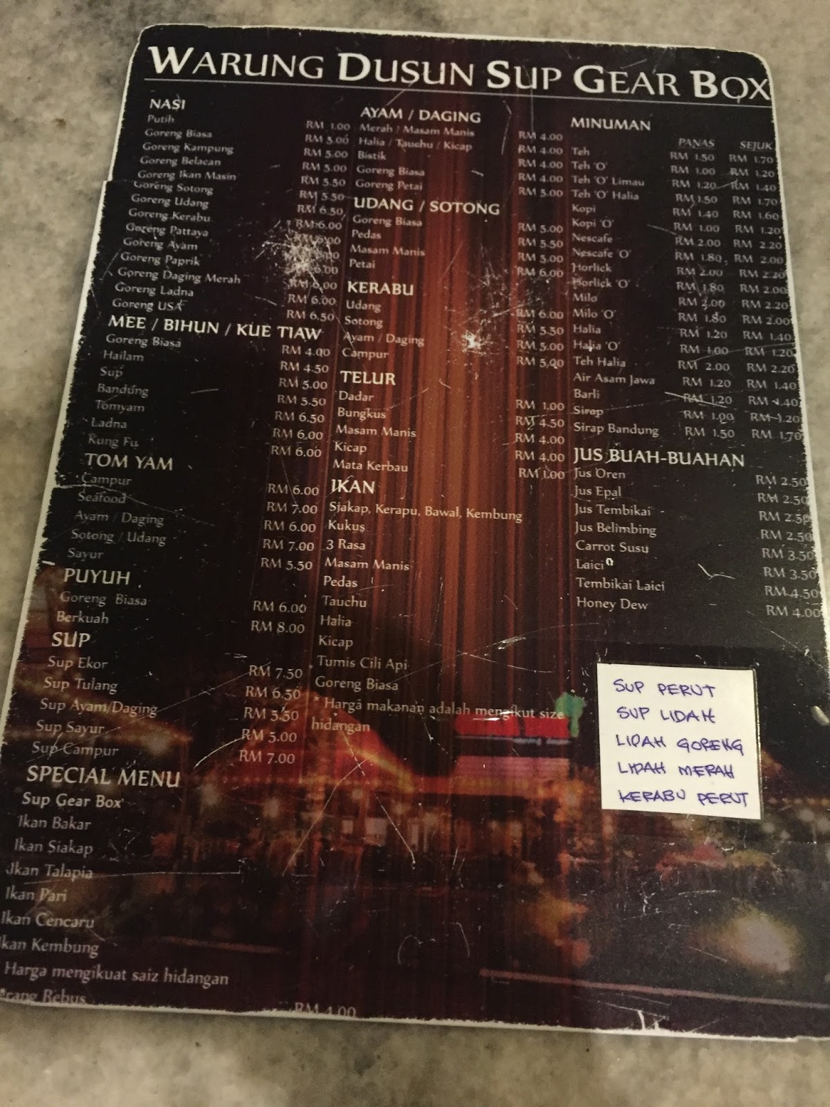 MALAYSIA TOP ENTREPRENEUR GEAR BOX WARUNG DUSUN BANDAR BARU BANGI